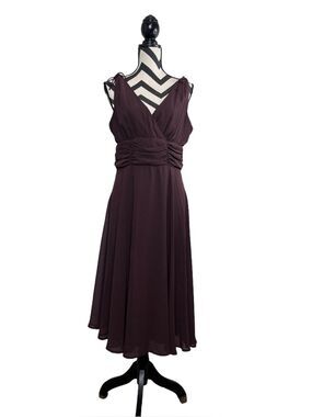 Fairy Grunge Whimsigoth Y2K Sheer Brown Mesh Flowy Dress Sz 12